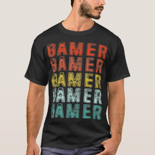 Vintages Retro 70er Jahre Video Game Men Boys T-Shirt