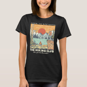 Vintages Retro Adventure Camping Wanderung Camp Ze T-Shirt