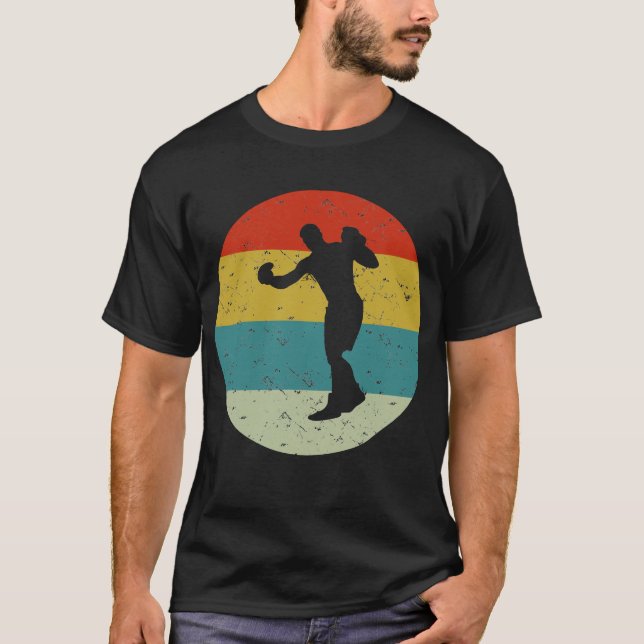Vintages Retro-Boxing T-Shirt (Vorderseite)