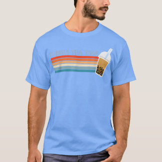 Vintages Retro-Bubble Tea Time Boba Tee
