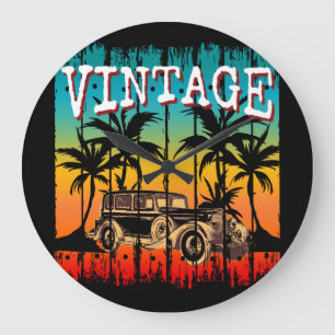 VINTAGES RETRO CLASSIC GIFT GROßE WANDUHR