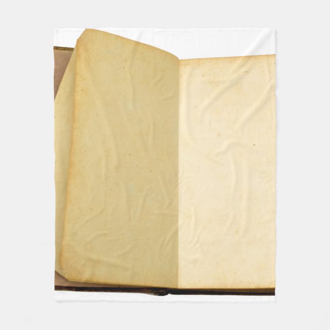 Vintages Retro Fleecedecke (Vorderseite)