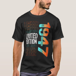 Vintages Retro-Geburtsjahr 1947 T-Shirt