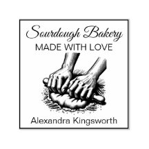 Vintages Retro-handgefertigtes Sourdough-Backen fü