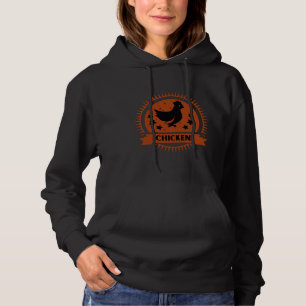 Vintages Retro-Huhn-Telefon Hoodie