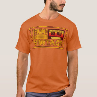 Vintages Retro-Kassettenband 1930 T-Shirt