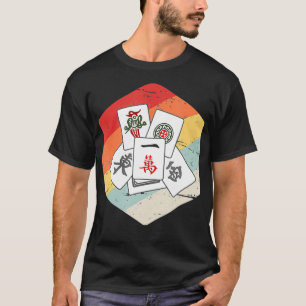 Vintages Retro Mahjong Set Mahjong Board Game1 T-Shirt
