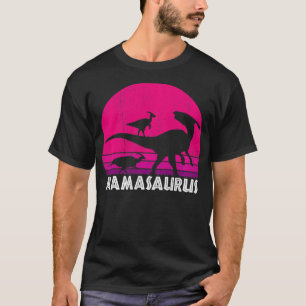 Vintages Retro Mamasaurus Sunset Dino Geschenk für T-Shirt