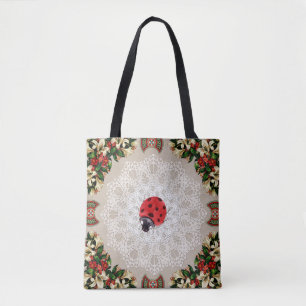 Vintages Retro mit Spitzen und Blume auftragen