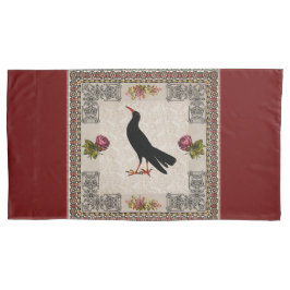 Vintages Retro mit Spitzen und Blume auftragen Kissenbezug