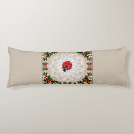 Vintages Retro mit Spitzen und Blume auftragen Seitenschläferkissen