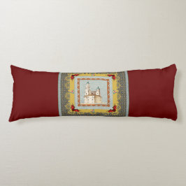 Vintages Retro mit Spitzen und Blume auftragen Seitenschläferkissen