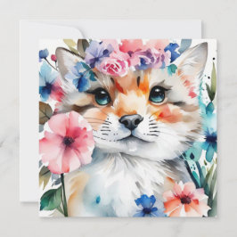 Vintages Retro-niedliches Design für Kinder Einladung