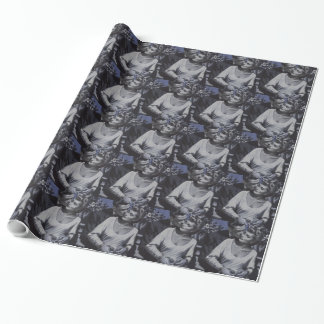 Vintages Retro-Paar Geschenkpapier