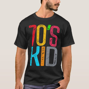 Vintages Retro Party 70er Jahre Kind T-Shirt