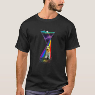 Vintages Retro-Prism Goldendoodle T-Shirt