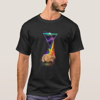 Vintages Retro-Prisma Lionhead-Kaninchen T-Shirt