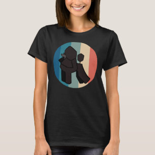 Vintages Retro-Rüde T-Shirt