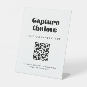 Vintages Retro-Skript Erfassen der Liebe Sockelschild