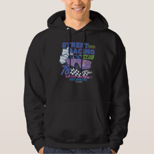 Vintages Retro Style Motor Racer Raceway Street Ca Hoodie