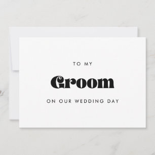 Vintages Retro to my Groom auf unserer Hochzeitska Einladung