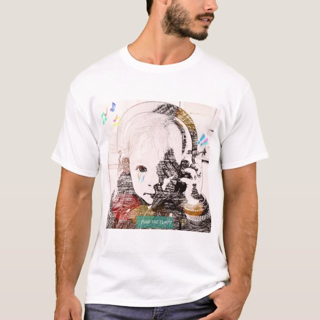 Vintages, Retro- und cooles Fotodesign T-Shirt (Vorderseite)