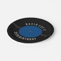 Vintages Retro Vinylaufzeichnungs-personalisiertes