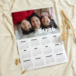 Vintages Retroskript 2025 Foto Poster