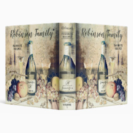 Vintages Rezept 3,8 Cm Ordner