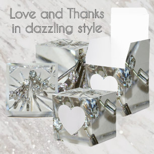 Vintages Rhinestones Ristorante La Lanchetta Geschenkschachtel