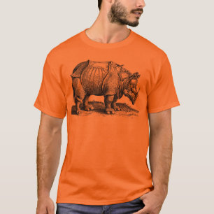 Vintages Rhino - Dürers Rhinozeros T-Shirt
