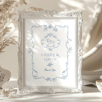 Vintages Rockpferd Chinoiserie Karten und Geschenk