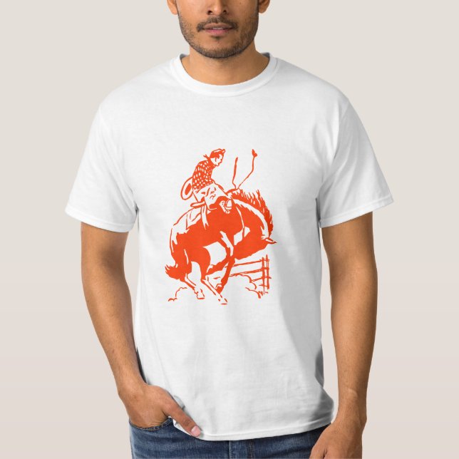 Vintages Rodeo T-Shirt (Vorderseite)