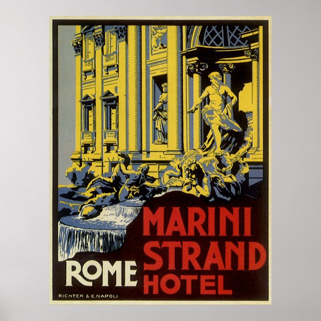 Vintages Rom Poster (Vorne)