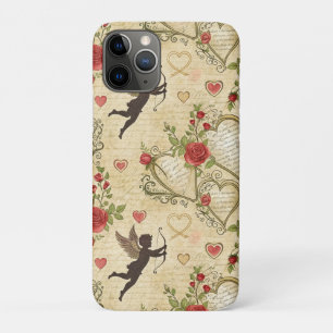 Vintages romantisches Muster Cupids (7) Case-Mate iPhone Hülle