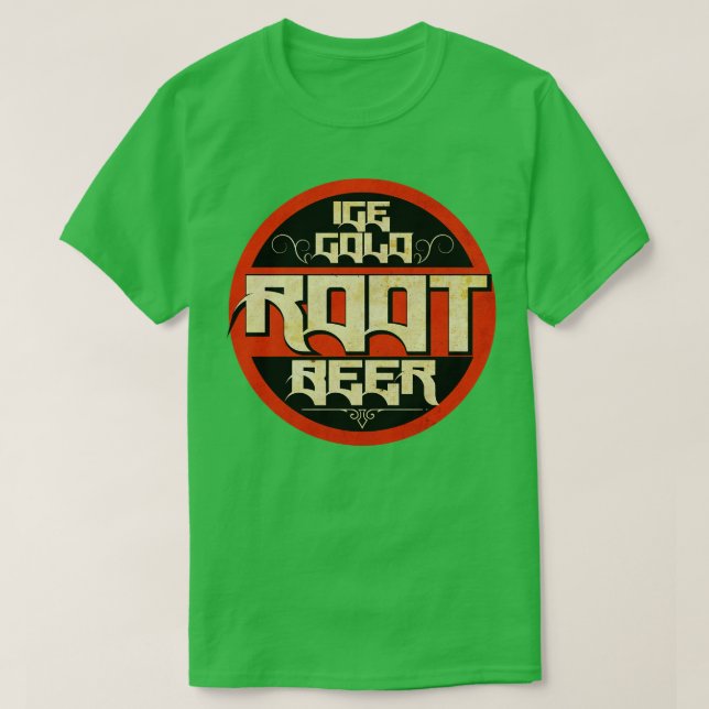 Vintages Root Biere T-Shirt (Design vorne)