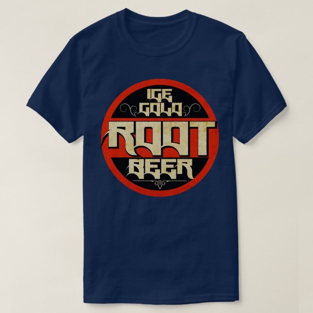 Vintages Root Biere T-Shirt (Design vorne)