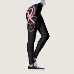Vintages, rosa Farbband Leggings