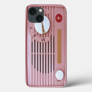 Vintages Rosa Radio Case-Mate iPhone Hülle