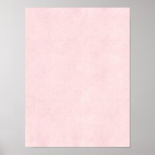 Vintages rosa Rosen-Pergament-alter Poster
