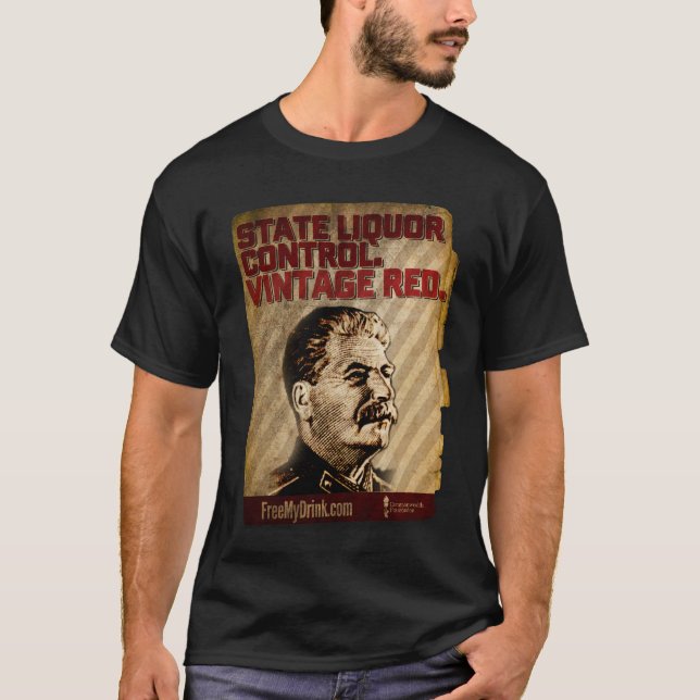 Vintages Rot T-Shirt (Vorderseite)