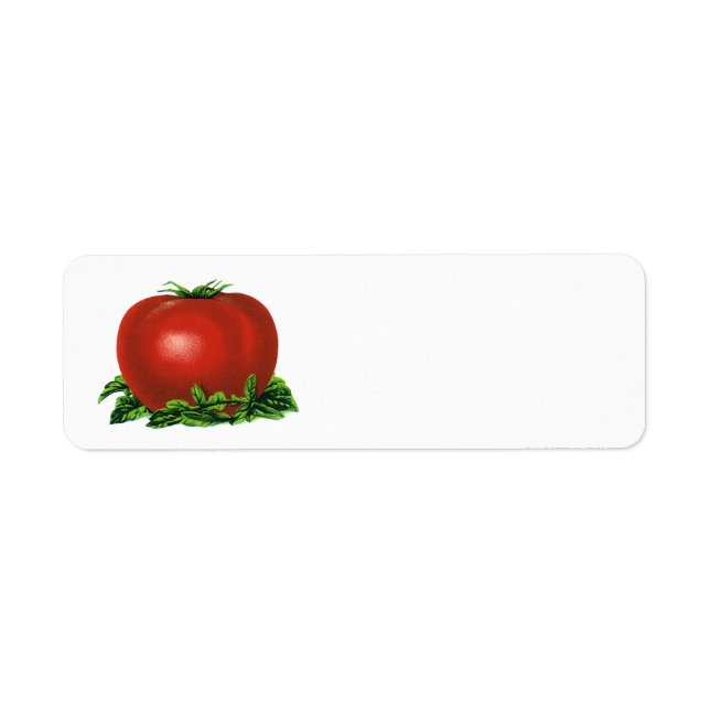 Vintages rotes Tomaten, Gemüse und Obst (Vorne)