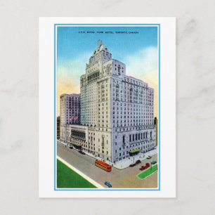 Vintages Royal York Hotel Toronto Kanada Postkarte