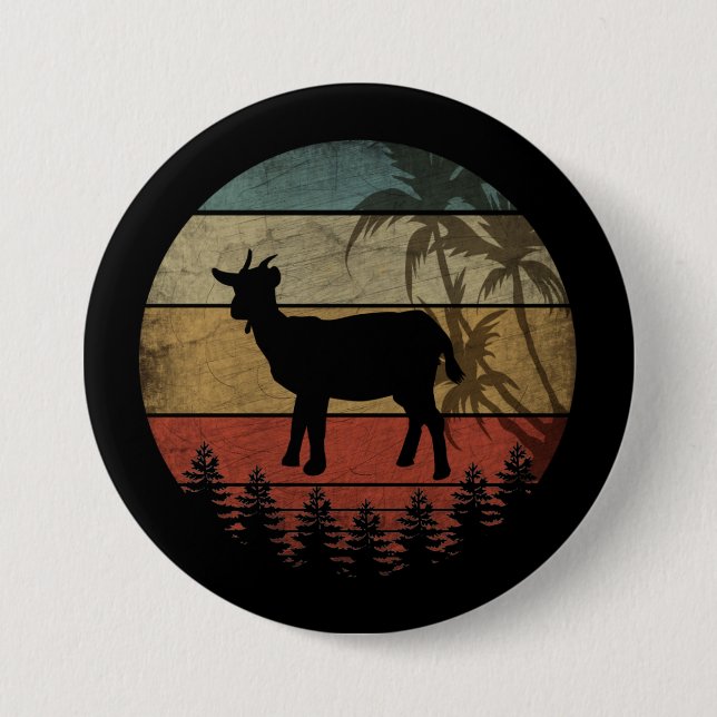 VINTAGES RÜCKZIEGEL BUTTON (Vorderseite)