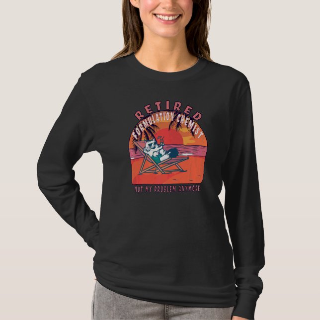 Vintages Ruhestand T-Shirt (Vorderseite)