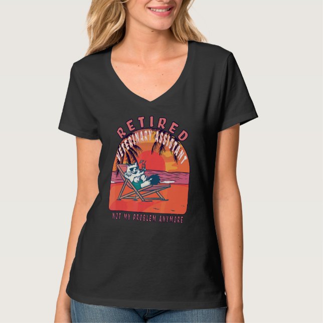 Vintages Ruhestand T-Shirt (Vorderseite)