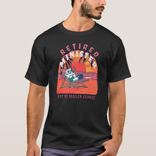 Vintages Ruhestand T-Shirt (Vorderseite)