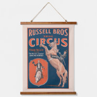 Vintages Russell Brothers Circus Poster.