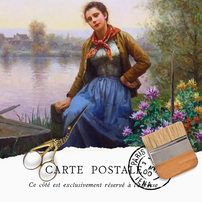 Vintages Rustikales Dekoupage Tissue Seidenpapier (Von Creator hochgeladen)