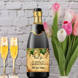 Vintages rustikales Papier Weintrauben Grüne Traub